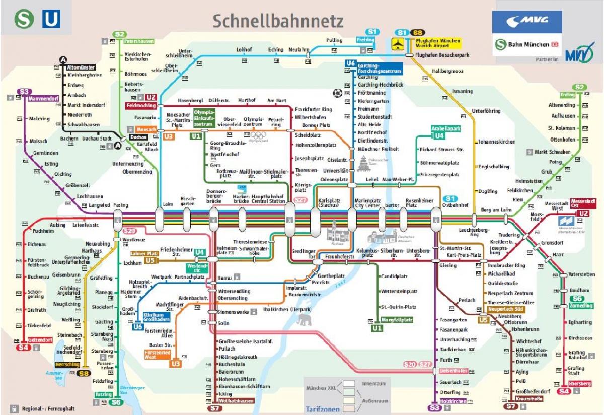 Münih s1 tren göster