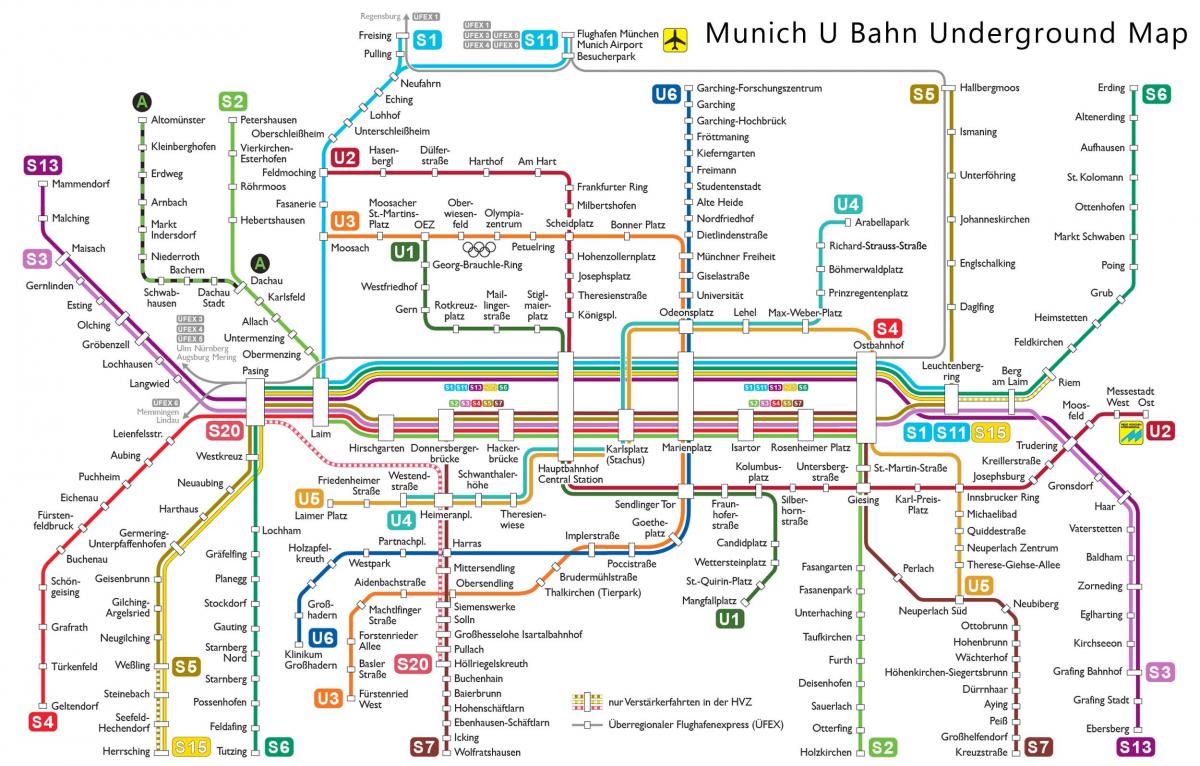 Munich u-bahn göster