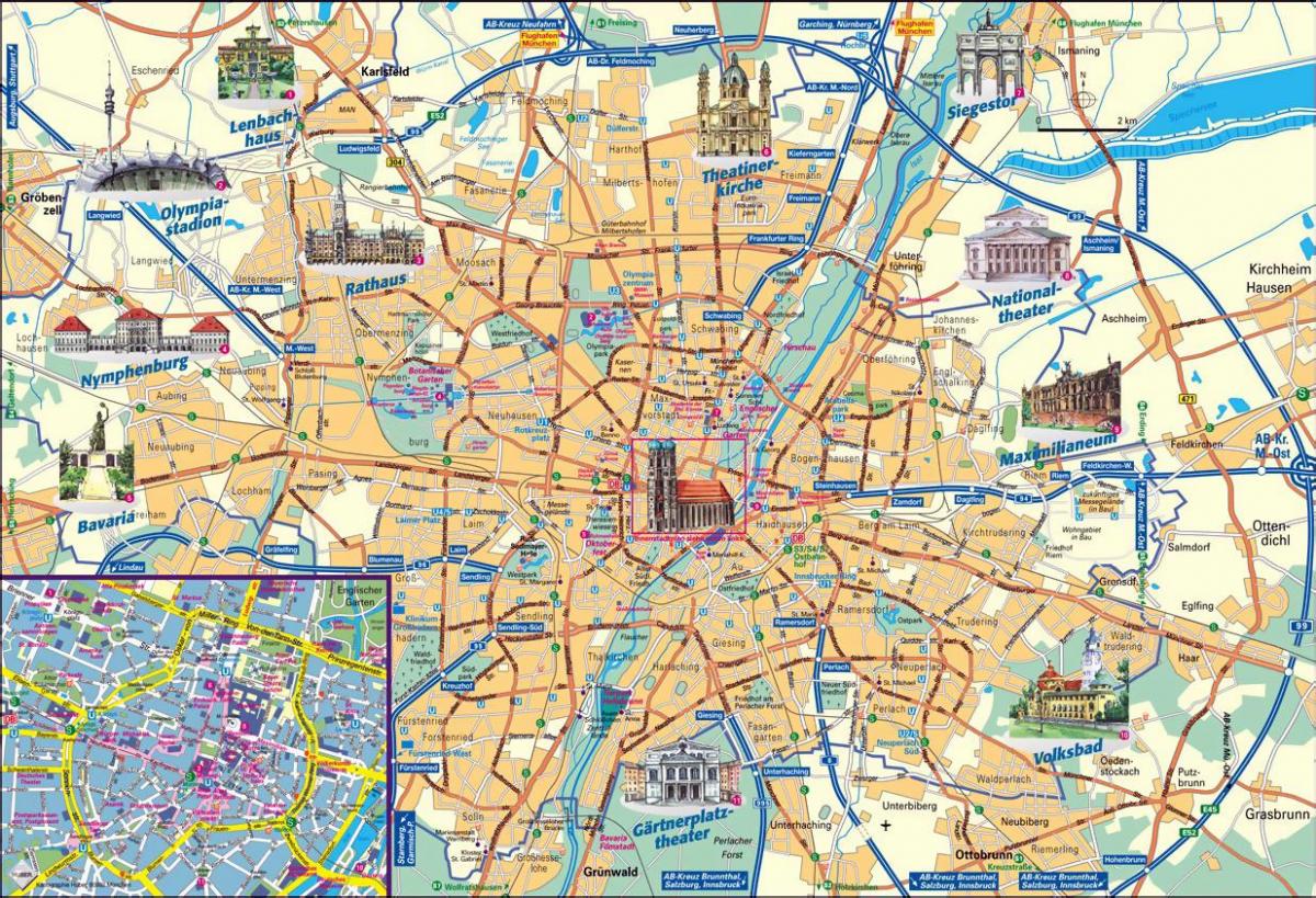 Münih harita çevrimdışı