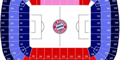 Allianz arena haritası