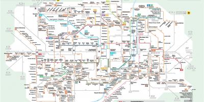 Münih otobüs haritası 