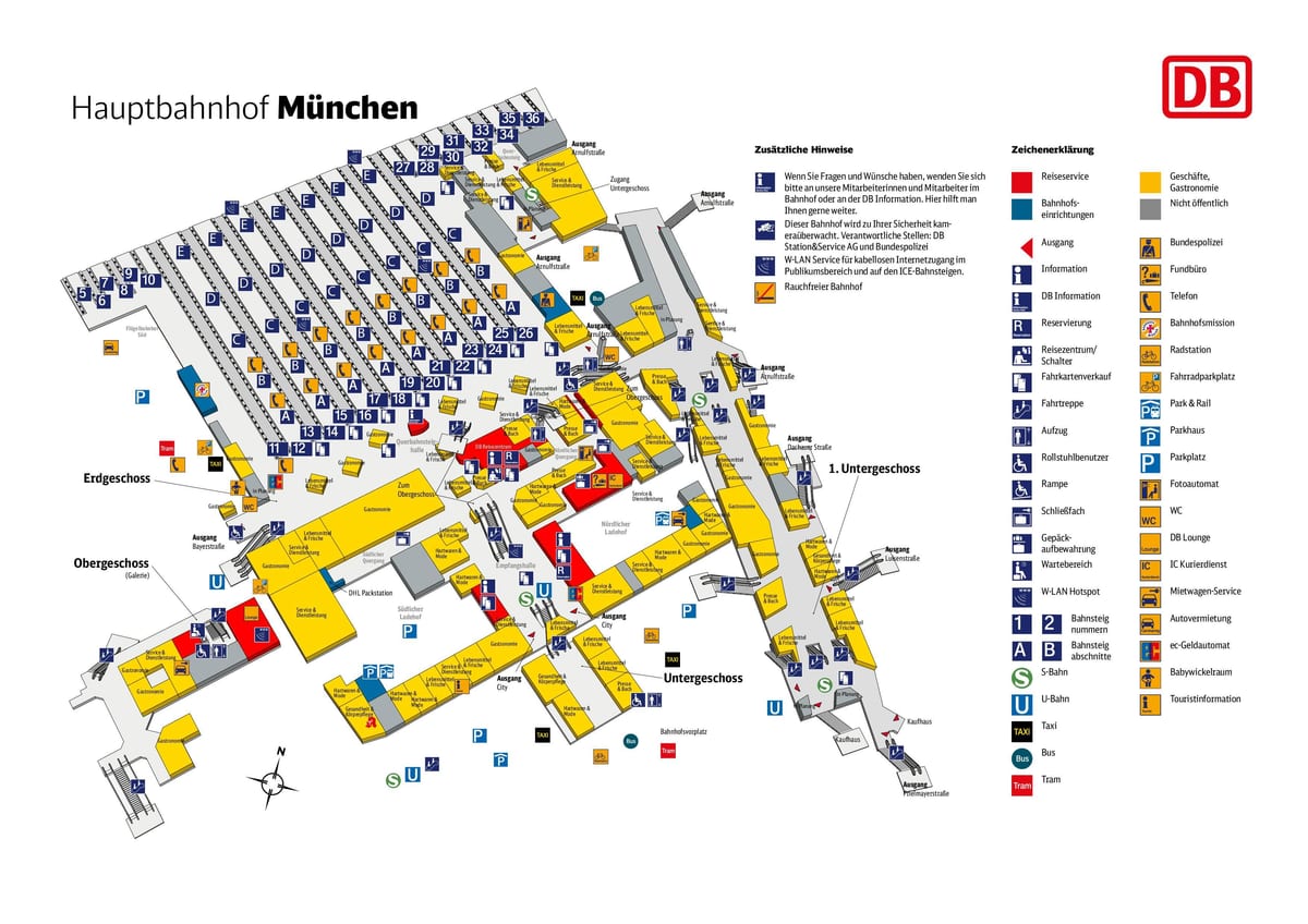 Münih hbf platformu göster