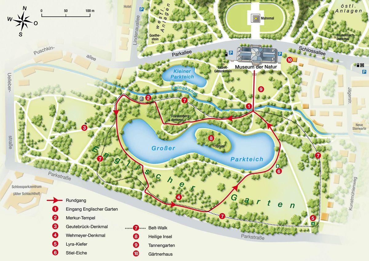 Stadyumu garten haritası 