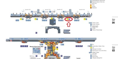 1 Münih haritası havaalanı terminal 