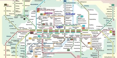 Münih s bahn göster